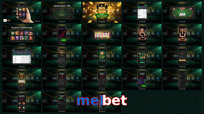 Main screen of Melbet bet page for PK players