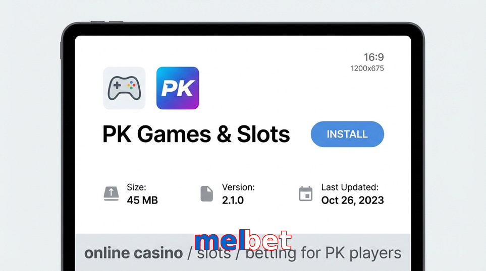 Game list for Melbet gameapk section