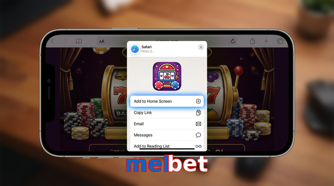 Game list for Melbet ios section